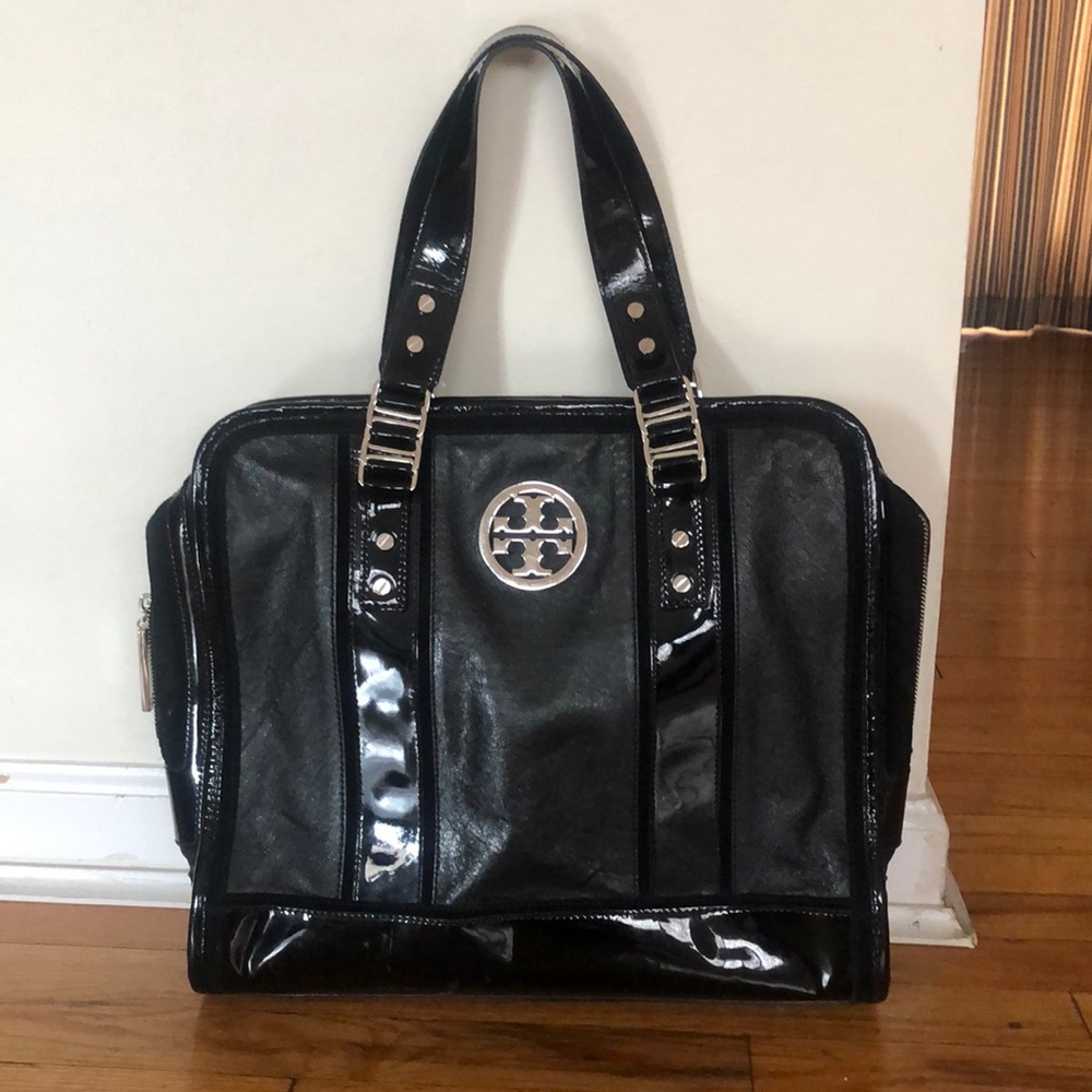 Tory Burch patent leather bag